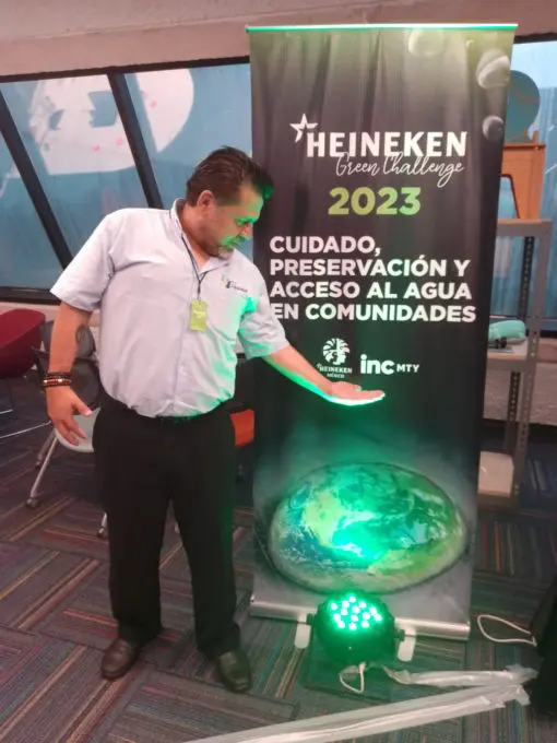 Representante de Vida Líquida en HEINEKEN Green Challenge 2023